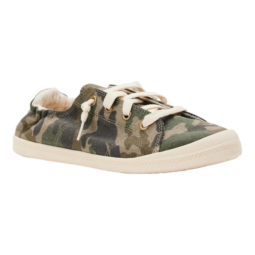 Time and Tru Women's Scrunch Back Slip-On Sneaker - Wide Width Available